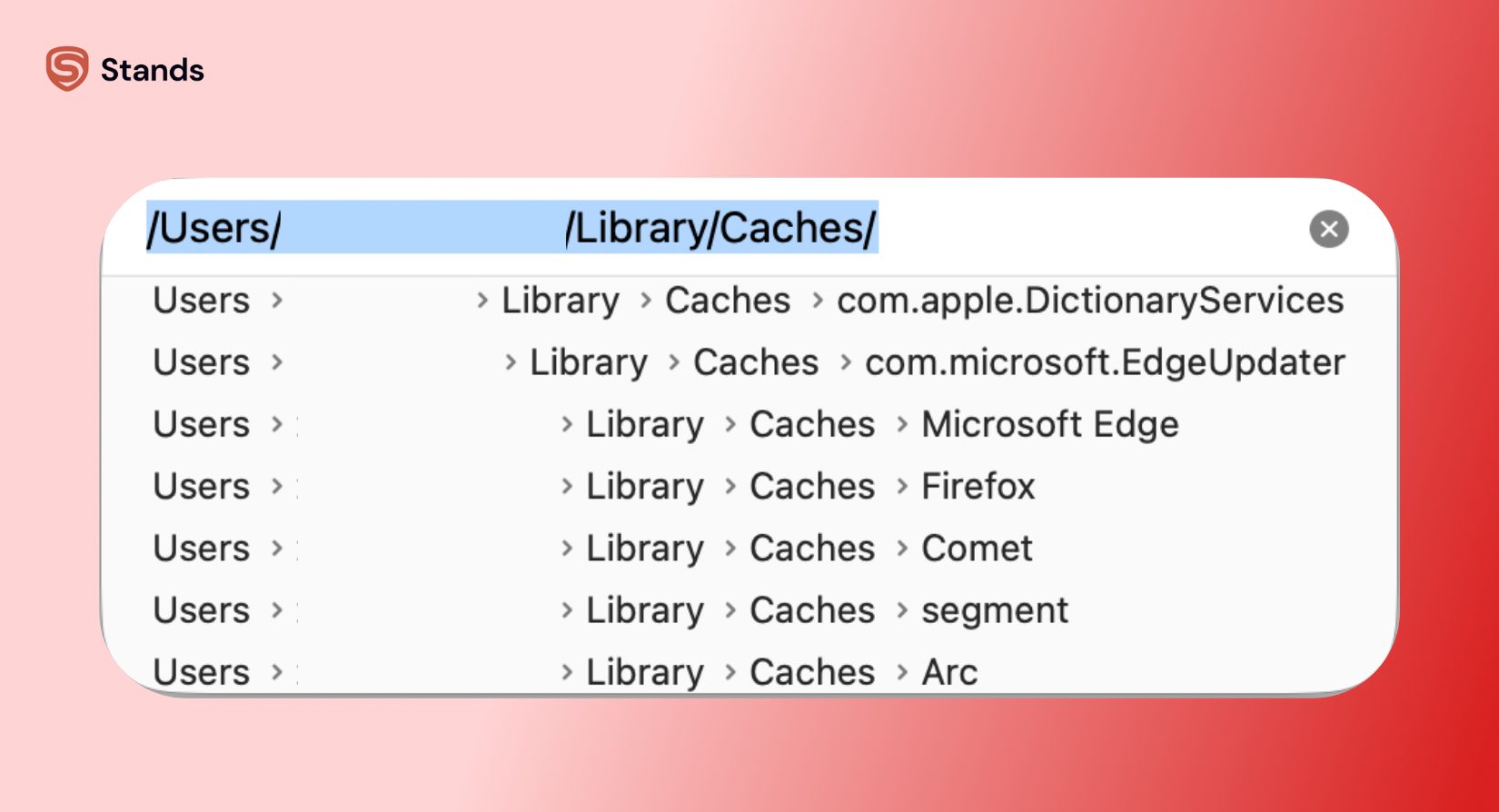 Clear App-Specific Cache on a Mac