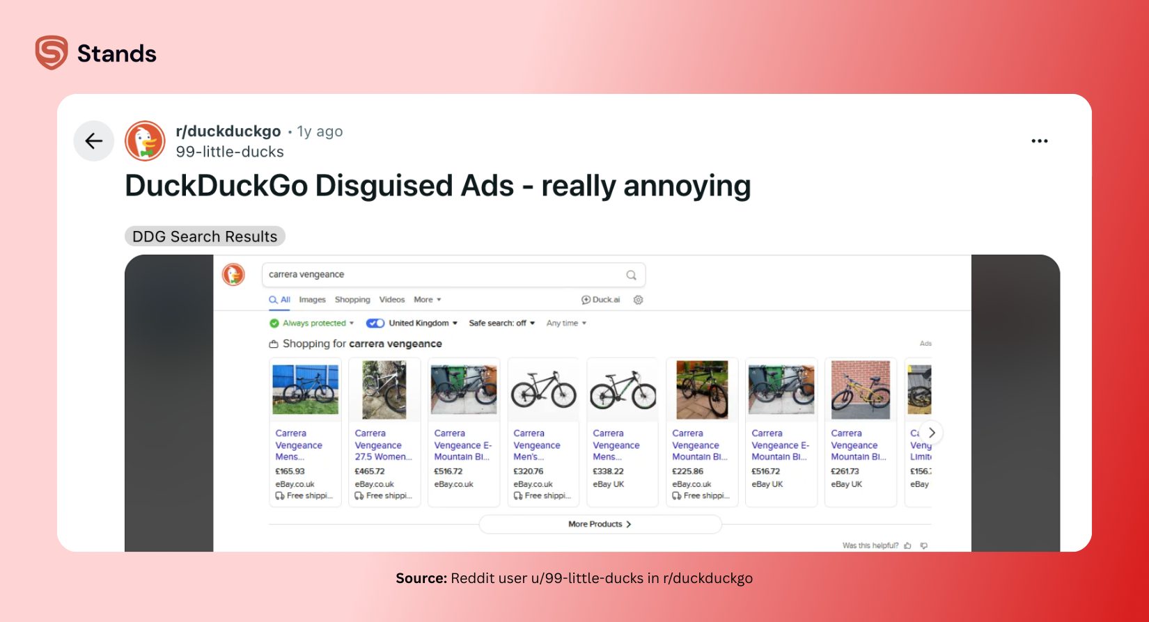 DDG ads