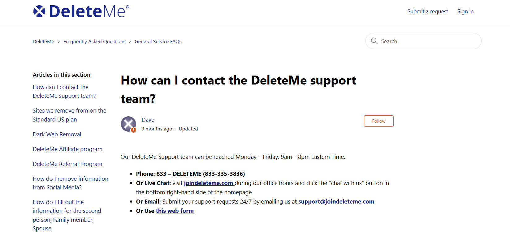 deleteme reviews