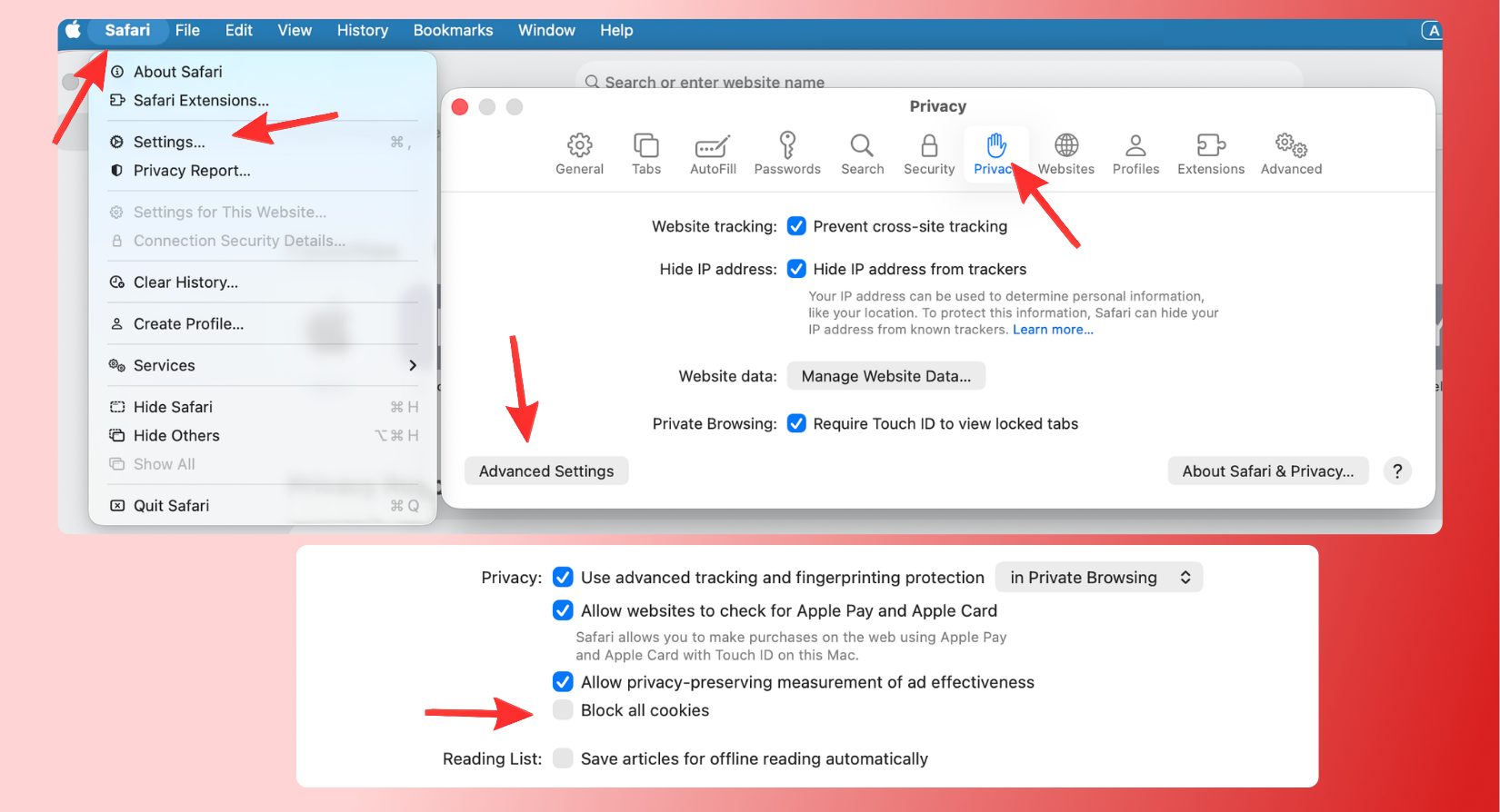 How to Disable Cookies in Safari