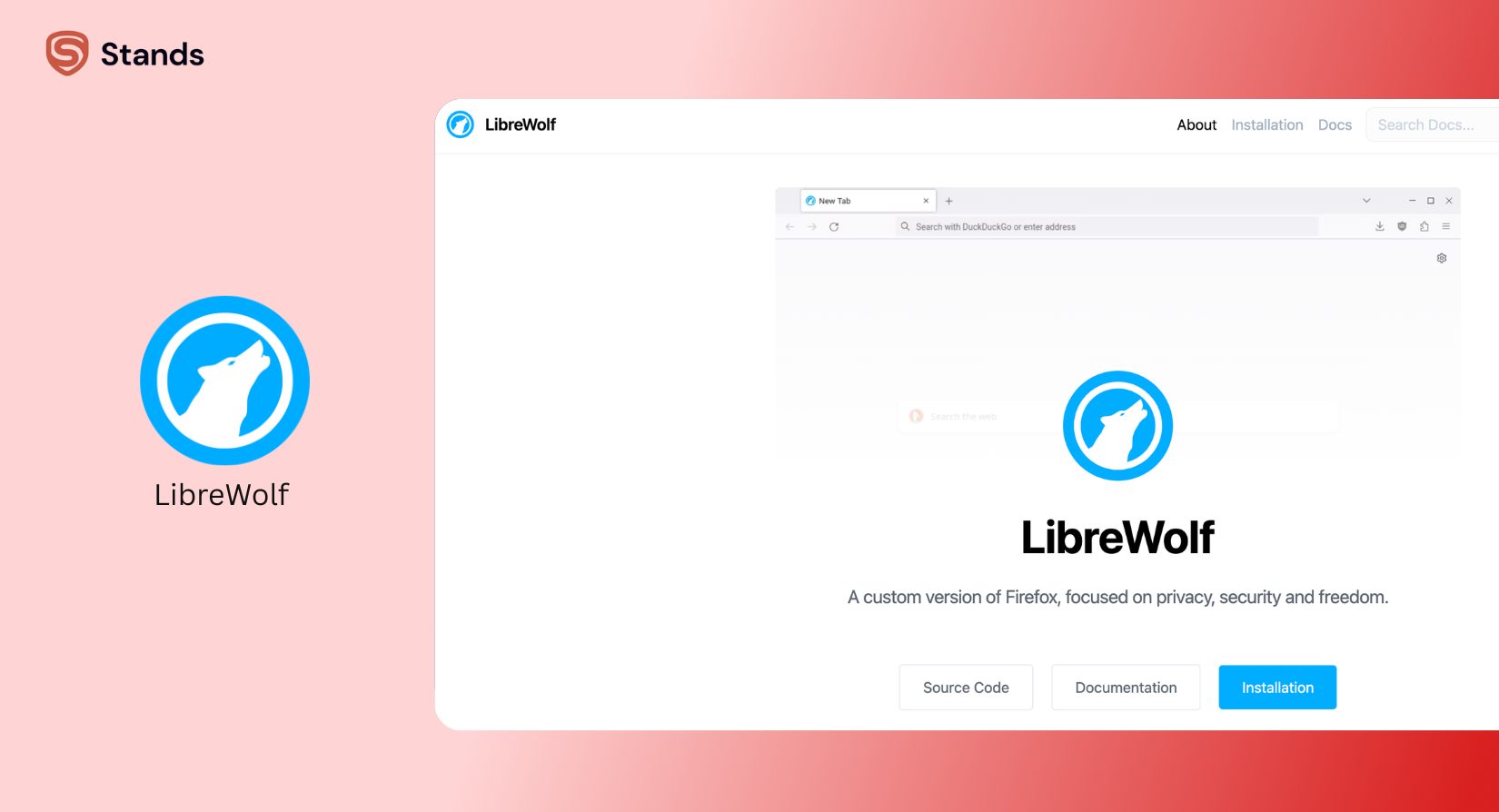 LibreWolf browser