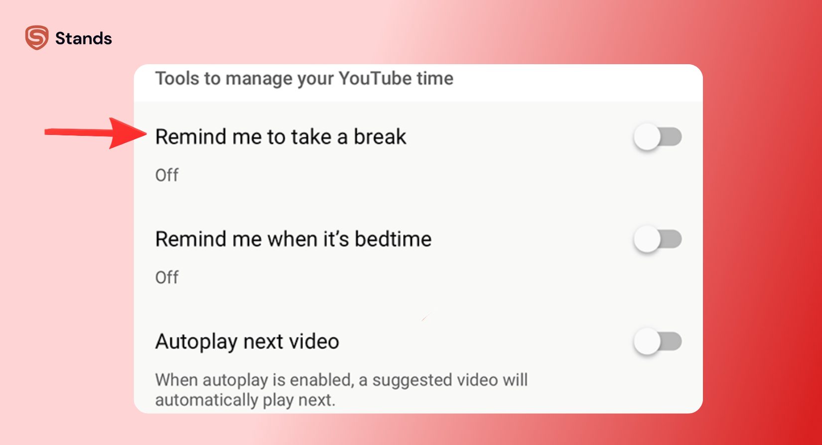 Remind Me to Take a Break YouTube