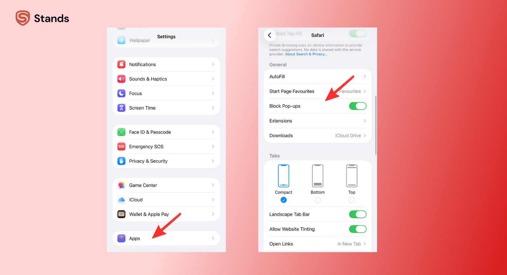 Safari Pop-Up Blocker