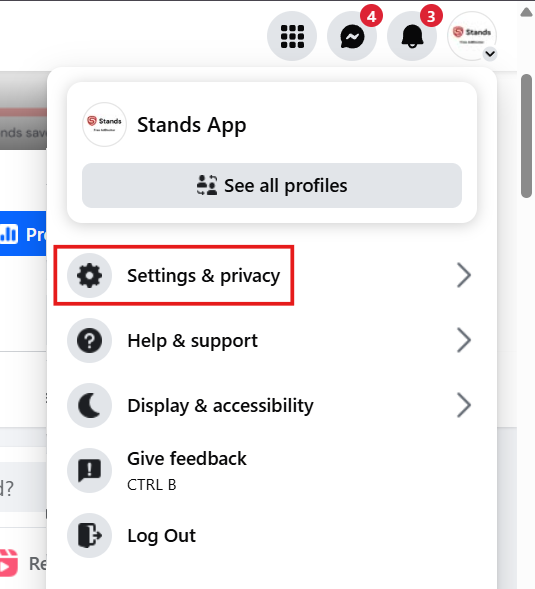 how to deactivate facebook account