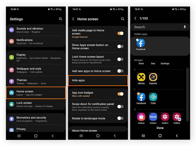 Samsung (One UI)