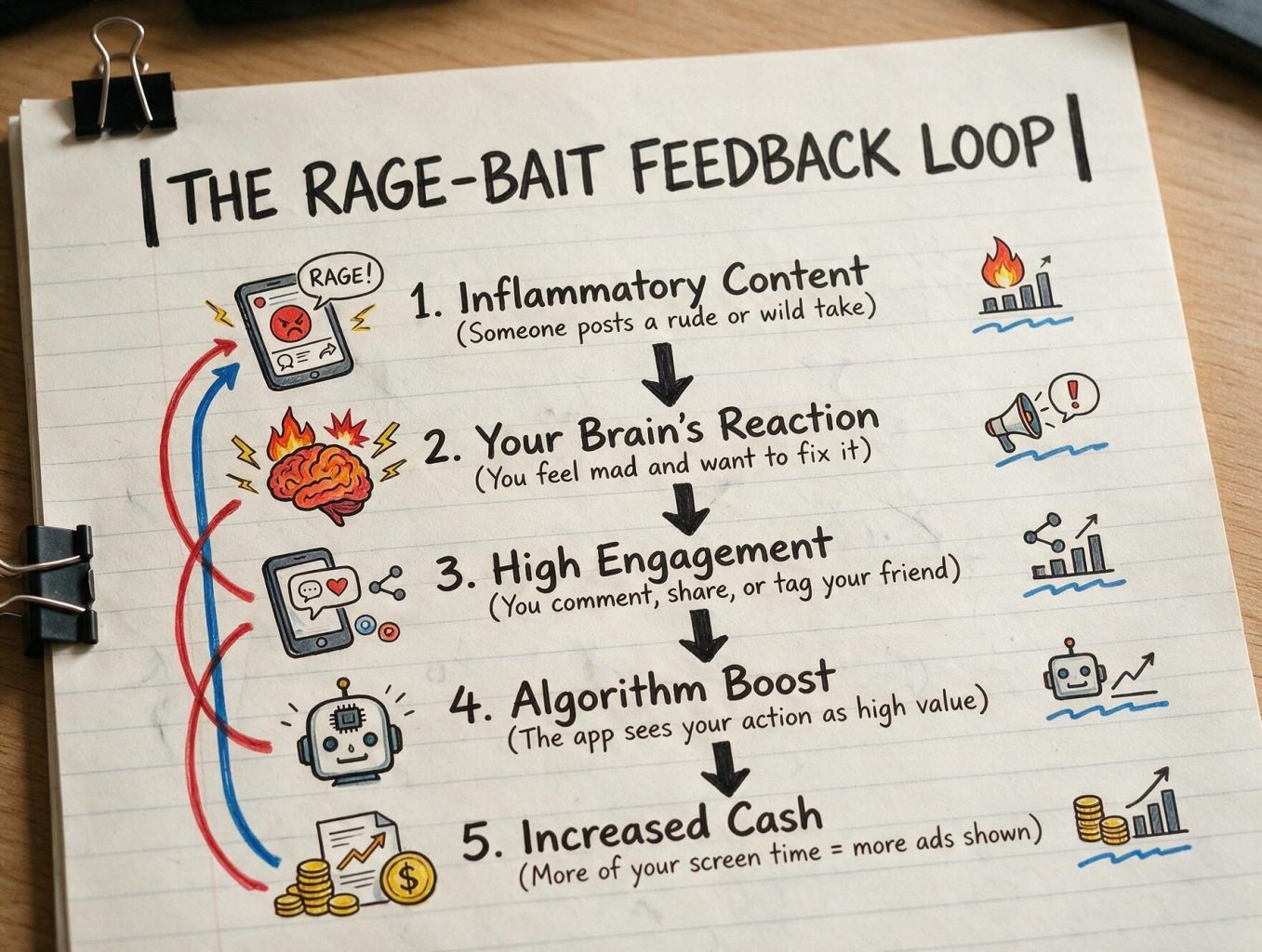 Rage-Bait feedback loop