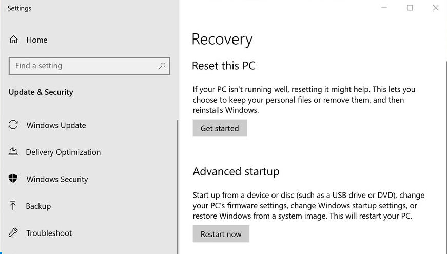 Cómo hacer un restablecimiento completo de Windows 10