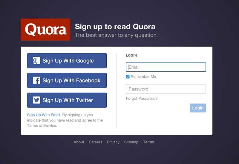delete quora account