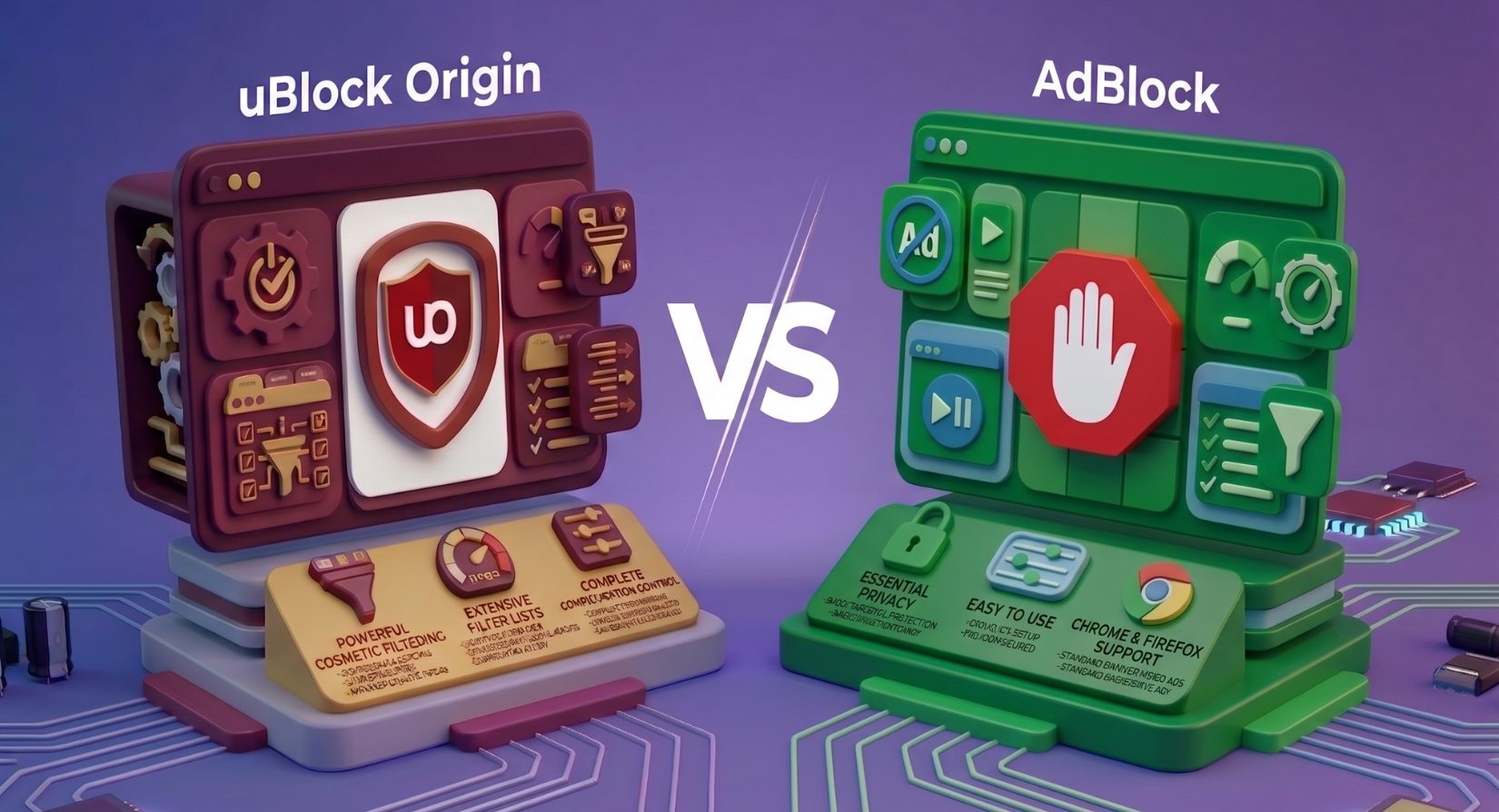 uBlock Origin vs AdBlock